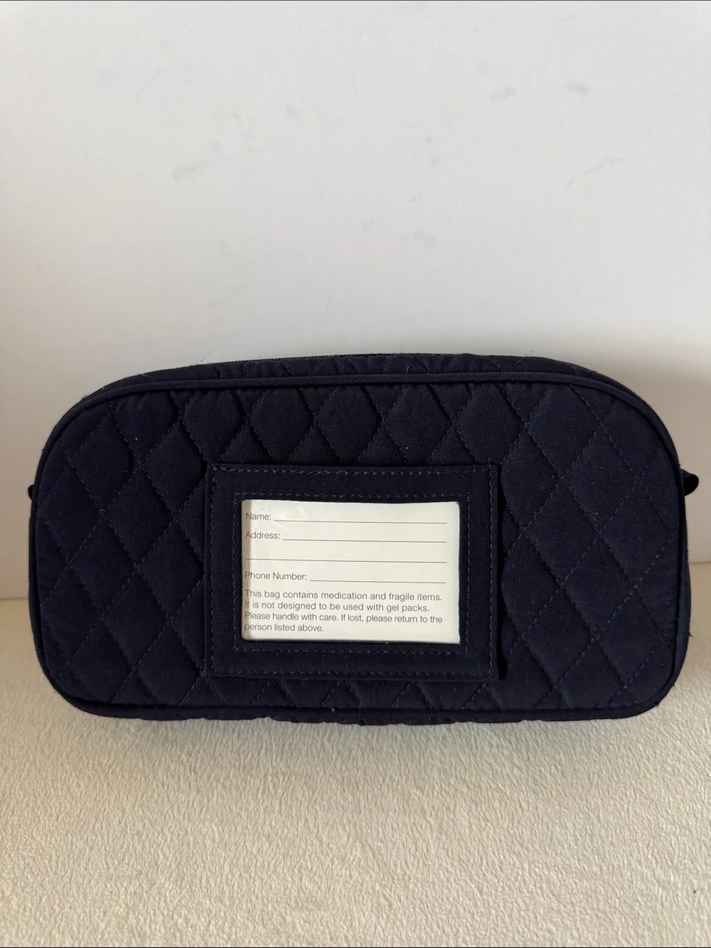Vera Bradley/Lilly cosmetic medication bag
